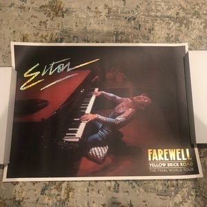 Elton John Limited Edition Lithograph